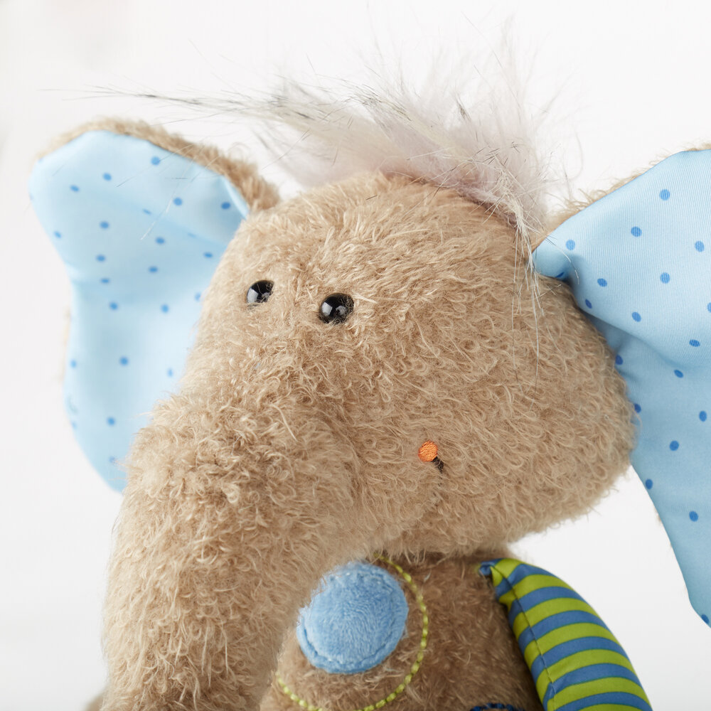 sigikid Knuffel Olifant Patchwork Sweety