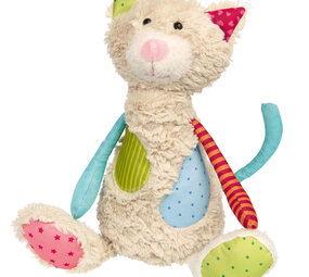 sigikid Knuffel Kat Patchwork Sweety
