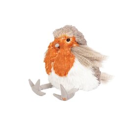 Wrendale Designs Knuffel Vogel Roodborstje Medium 16cm Wrendale Designs Knuffel Vogel Roodborstje Medium 16cm