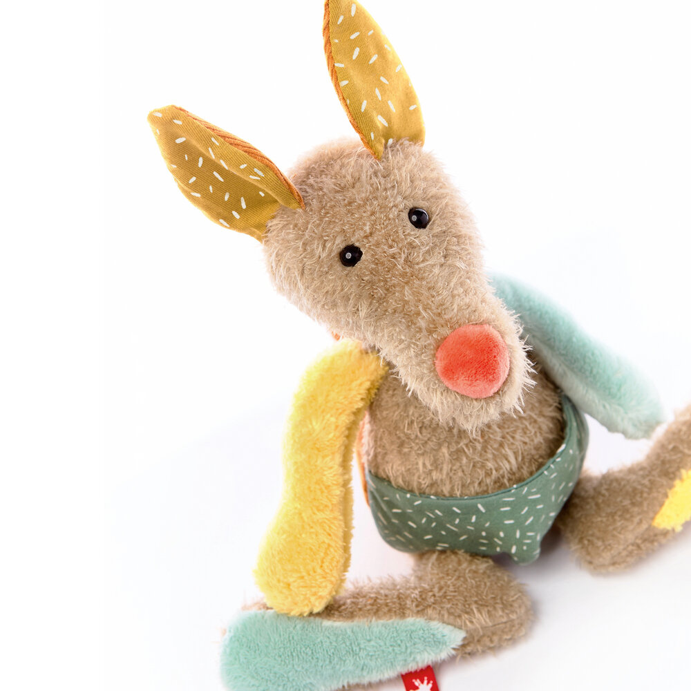 sigikid Knuffel Kangaroo Patchwork Sweety