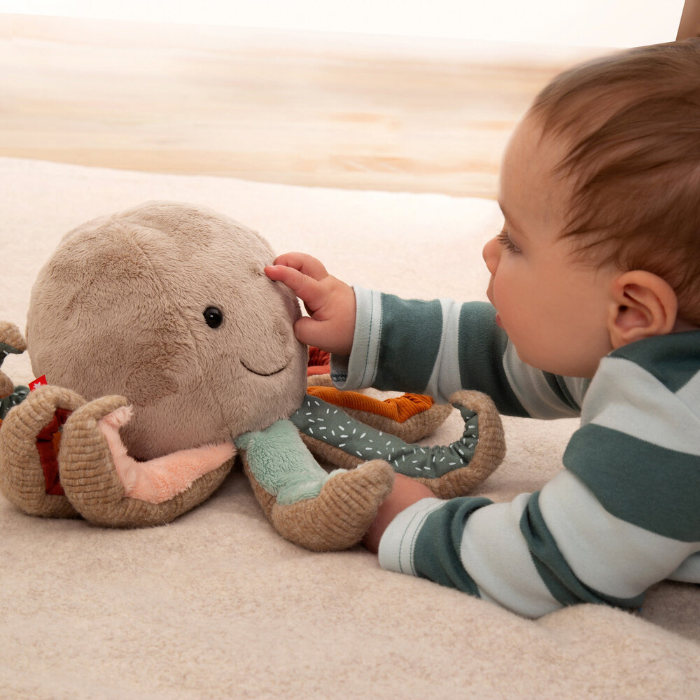 sigikid Knufffel Octopus Patchwork Sweety