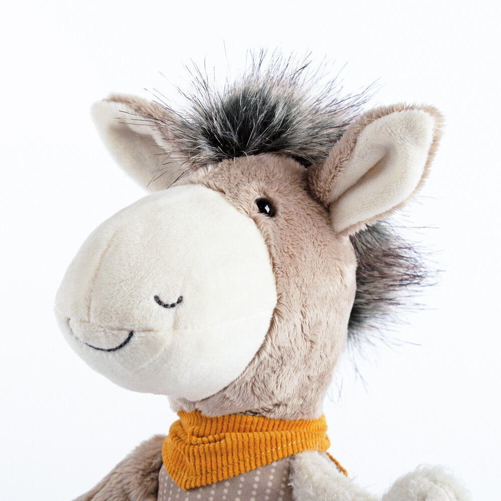 sigikid Knuffel Ezel Donkey Patchwork Sweety