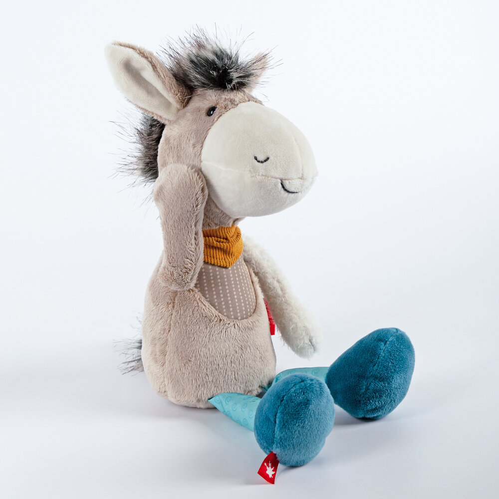 sigikid Knuffel Ezel Donkey Patchwork Sweety