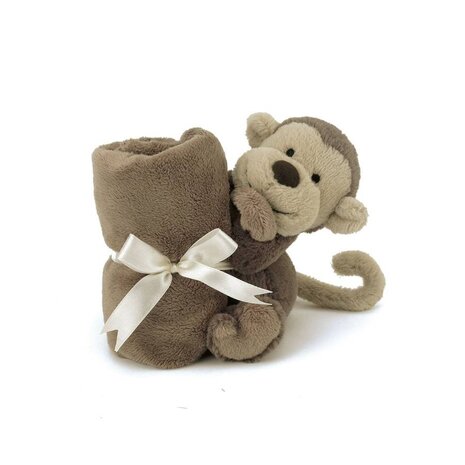 Jellycat Knuffeldoek Aap Bashful Monkey Soother