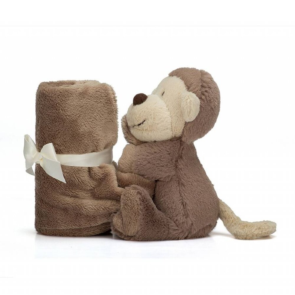 Jellycat Knuffeldoek Aap Bashful Monkey Soother