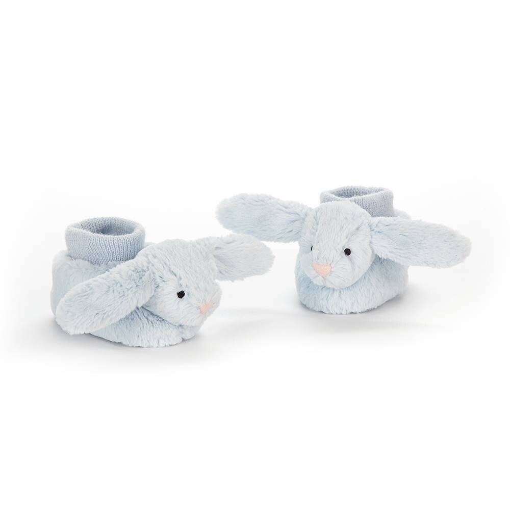 Jellycat Slofjes Bashful Blue Bunny Booties