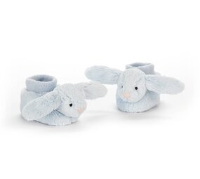 Jellycat Slofjes Bashful Blue Bunny Booties