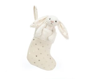 Jellycat Knuffel Konijn Bashful Twinkle Bunny Stocking Jellycat Knuffel Konijn Bashful Twinkle Bunny Stocking