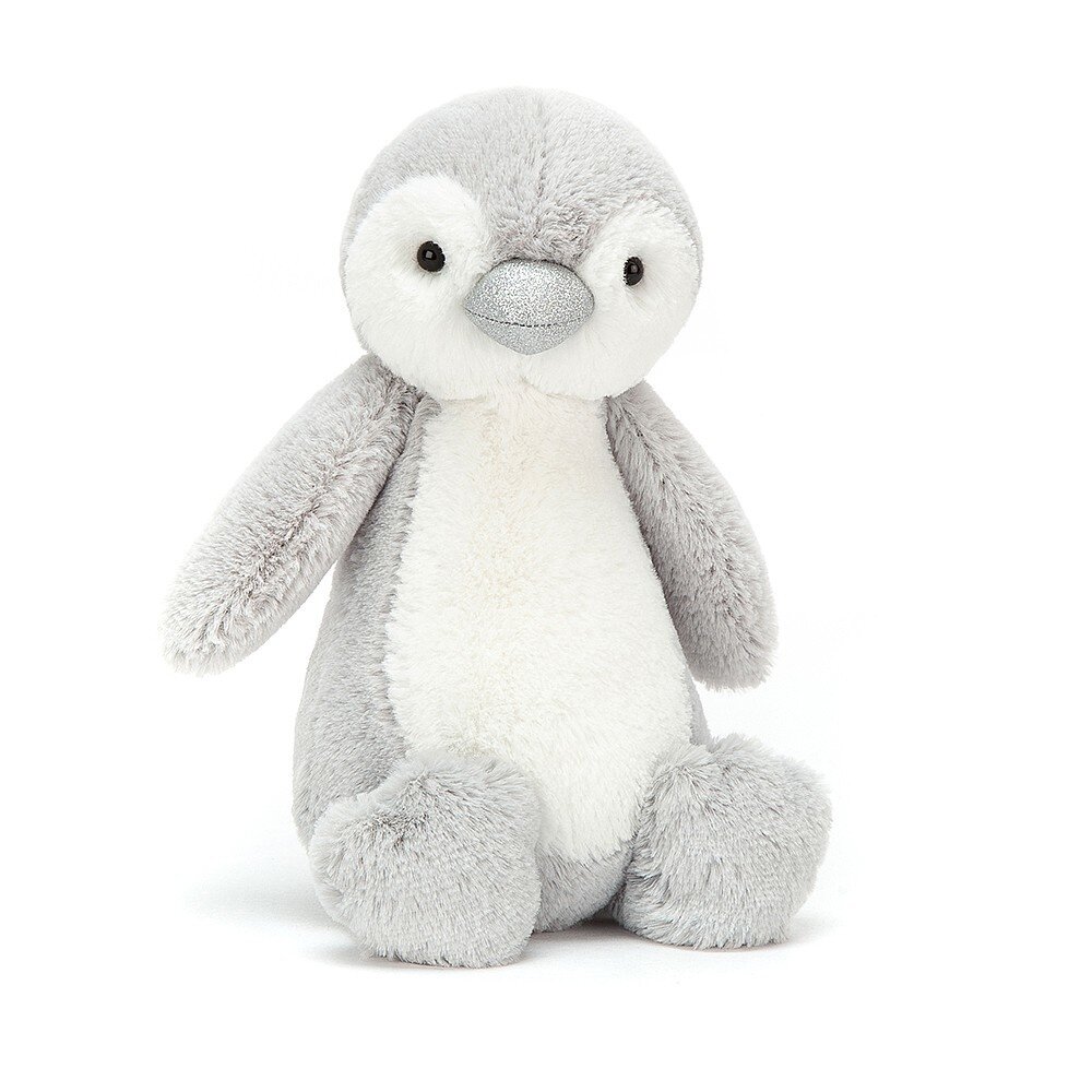 Jellycat Knuffel PinguÏn Bashful Sparkle Penguin Jellycat Knuffel PinguÏn Bashful Sparkle Penguin