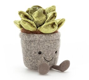 Jellycat Knuffel Vetplant Silly Succulent Jade Jellycat Knuffel Vetplant Silly Succulent Jade