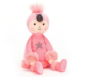Jellycat Knuffel Flamingo Perky Flamingo Flapper Jellycat Knuffel Flamingo Perky Flamingo Flapper