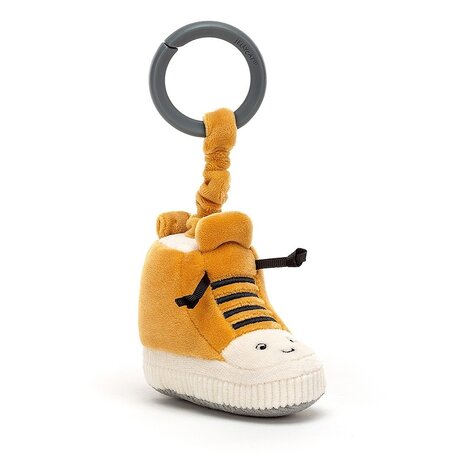Jellycat Knuffel Bibberknuffel Kicketty Sneaker Jitter Jellycat Knuffel Bibberknuffel Kicketty Sneaker Jitter