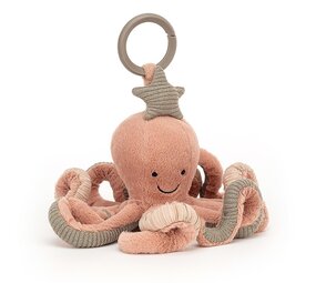 Jellycat Knuffel Odell Octopus Activity Toy Jellycat Knuffel Odell Octopus Activity Toy