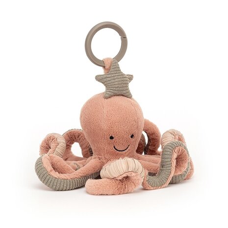 Jellycat Knuffel Odell Octopus Activity Toy