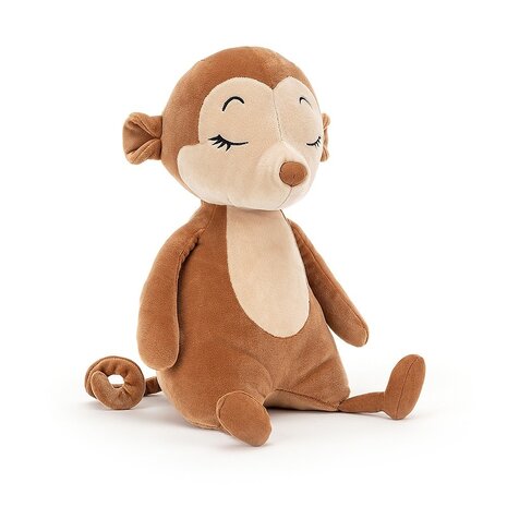 Jellycat Knuffel Aap Sleepee Monkey Jellycat Knuffel Aap Sleepee Monkey