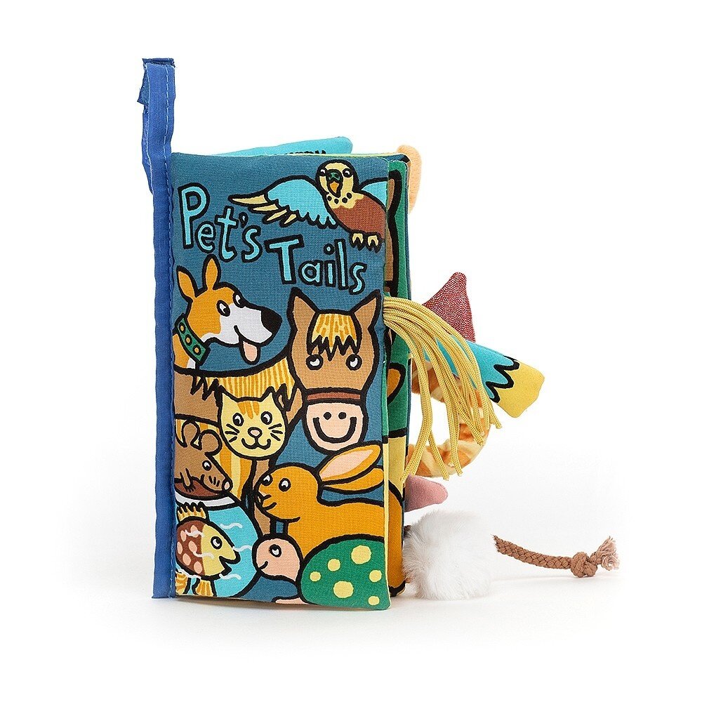 Jellycat Knisperboek Staartenboek Pet Tails Jellycat Knisperboek Staartenboek Pet Tails