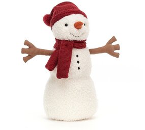 Jellycat Knuffel Sneeuwpop Teddy Snowman Large