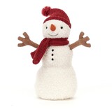 Jellycat Knuffel Sneeuwpop Teddy Snowman Jellycat Knuffel Sneeuwpop Teddy Snowman
