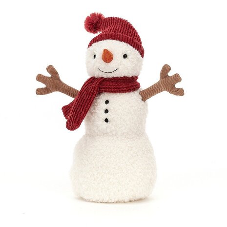 Jellycat Knuffel Sneeuwpop Teddy Snowman