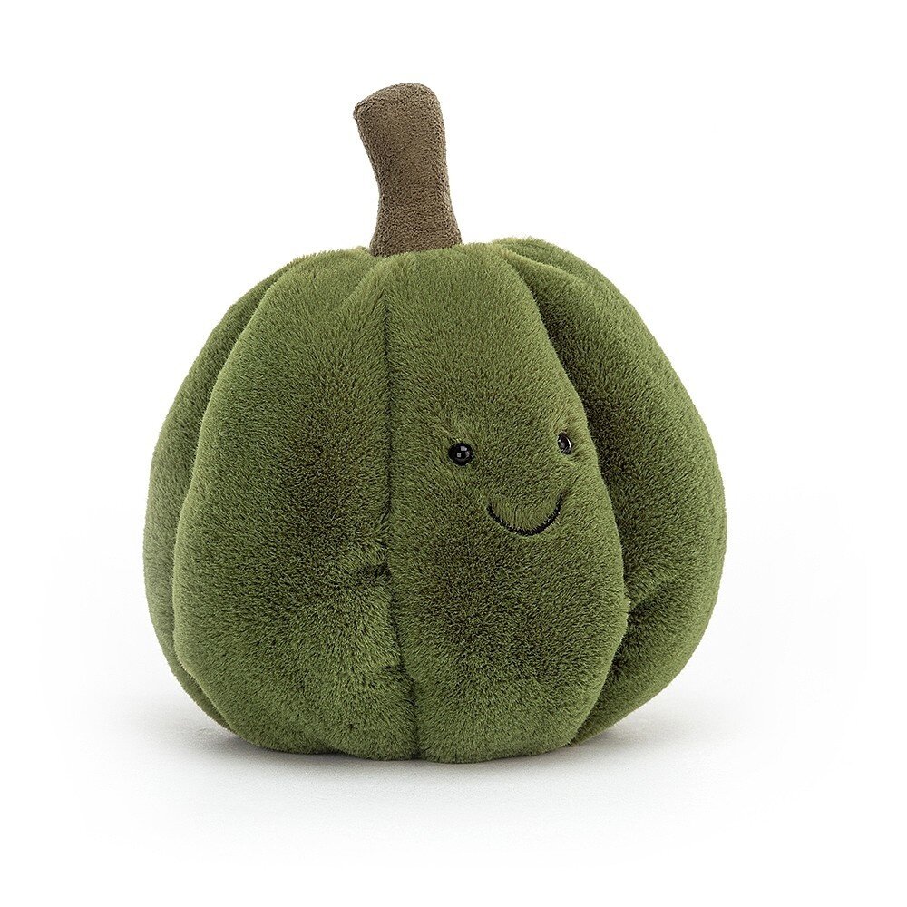 Jellycat Knuffel Pompoen Squishy Squash Green Jellycat Knuffel Pompoen Squishy Squash Green