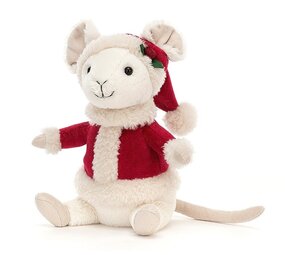 Jellycat Knuffel Muis Merry Mouse Jellycat Knuffel Muis Merry Mouse