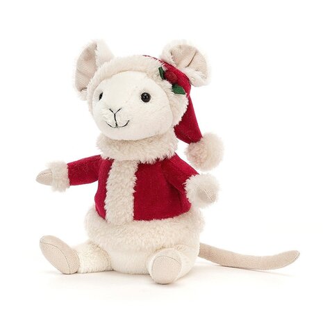 Jellycat Knuffel Muis Merry Mouse