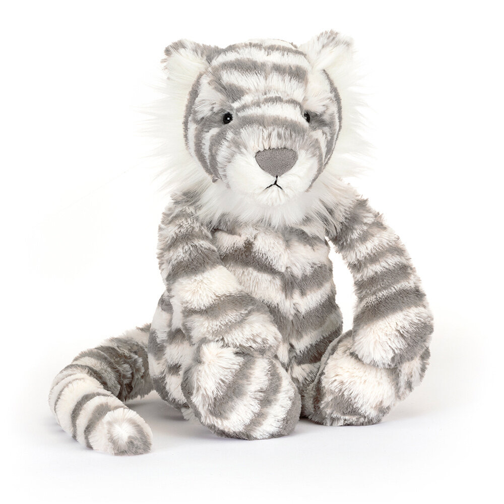 Jellycat Knuffel Sneeuwtijger Bashful Medium