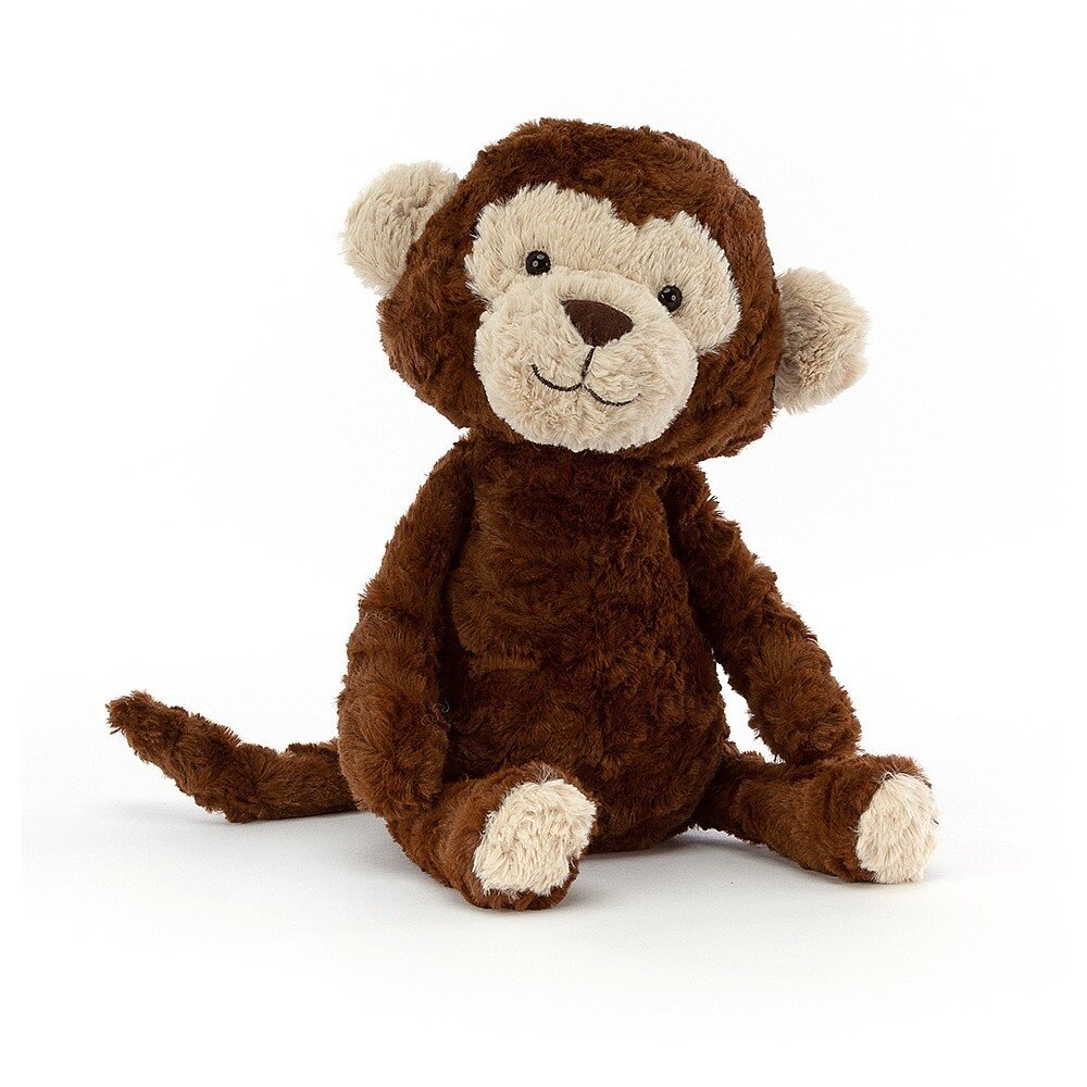Jellycat Knuffel Aap Tuffet Monkey Jellycat Knuffel Aap Tuffet Monkey