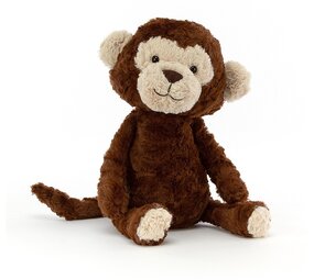 Jellycat Knuffel Aap Tuffet Monkey Jellycat Knuffel Aap Tuffet Monkey