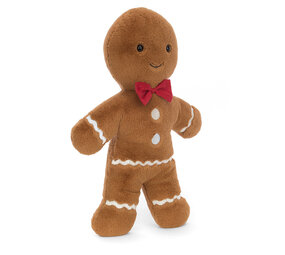 Jellycat Knuffel Jolly Gingerbread Fred Large