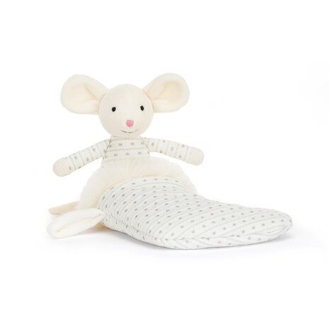 Jellycat Knuffel Shimmer Stocking Mouse