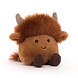 Jellycat Knuffel Koe Amuseabean Highland Cow