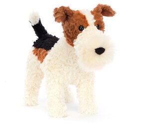 Jellycat Knuffel Hond Hector Fox Terrier Jellycat Knuffel Hond Hector Fox Terrier
