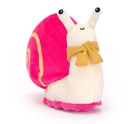 Jellycat Knuffel Slak Escarfgot Pink