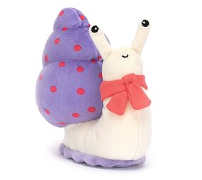 Jellycat Knuffel Slak Escarfgot Purple Jellycat Knuffel Slak Escarfgot Purple