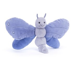 Jellycat Knuffel Vlinder Bluebell Butterfly Jellycat Knuffel Vlinder Bluebell Butterfly