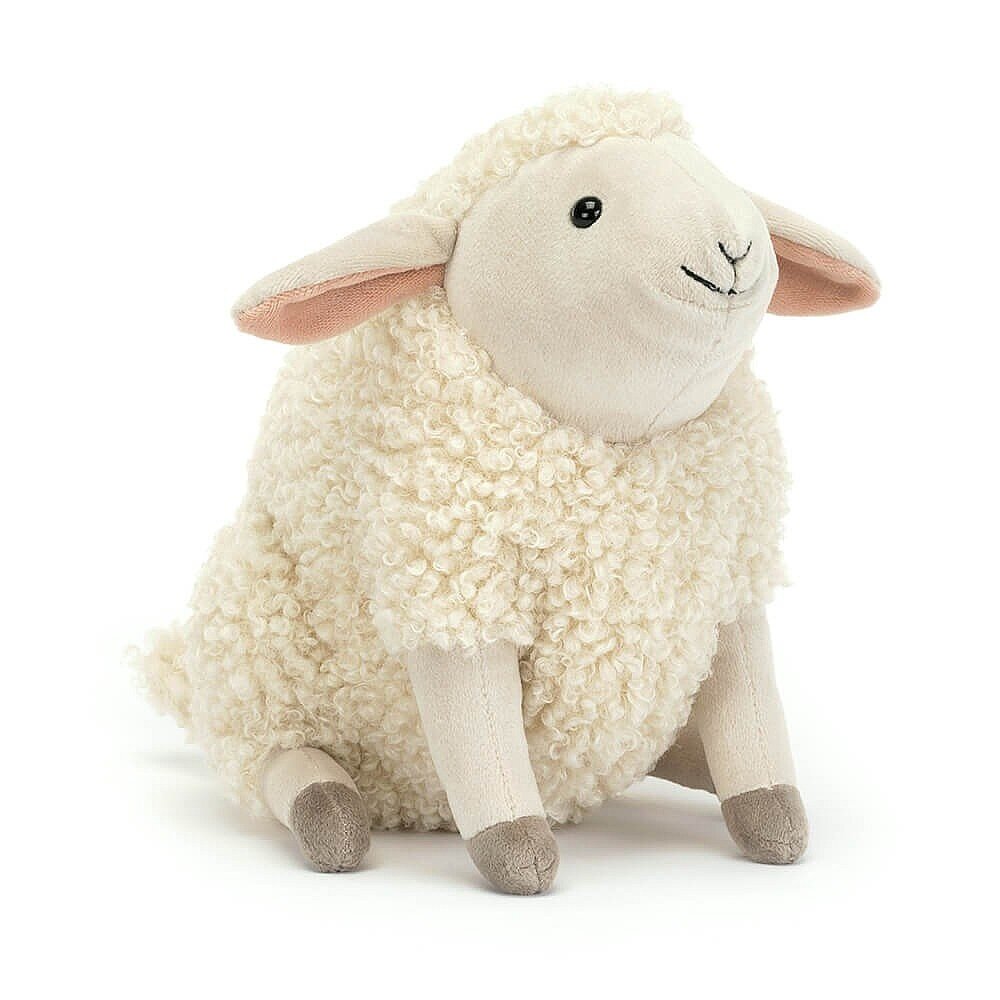Jellycat Knuffel Schaap Burly Boo Sheep