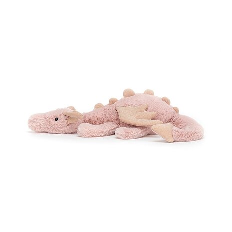 Jellycat Knuffel Draak Rose Dragon Little