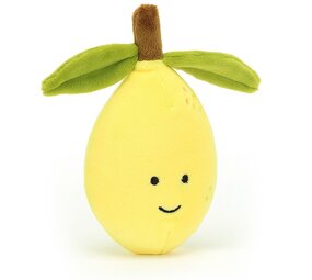 Jellycat Knuffel Citroen Fabulous Fruit Lemon Jellycat Knuffel Citroen Fabulous Fruit Lemon