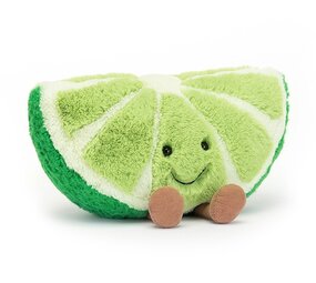 Jellycat Knuffel Amuseable Limoen Slice of Lime Jellycat Knuffel Amuseable Limoen Slice of Lime