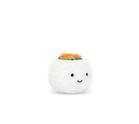 Jellycat Knuffel Sassy Sushi Uramaki Jellycat Knuffel Sassy Sushi Uramaki
