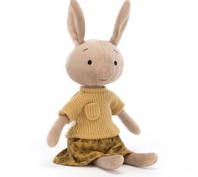 Jellycat Knuffel Konijn Coquette Cutie Bunny Jellycat Knuffel Konijn Coquette Cutie Bunny