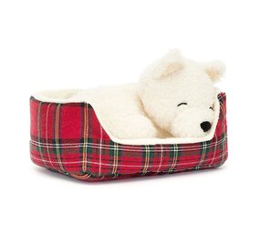 Jellycat Knuffel Napping Nipper Westlie Jellycat Knuffel Napping Nipper Westlie