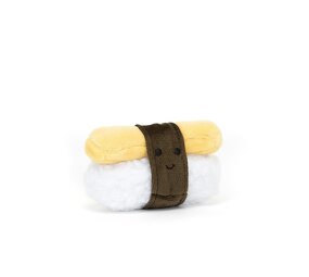 Jellycat Knuffel Ei Sassy Sushi Egg Jellycat Knuffel Ei Sassy Sushi Egg