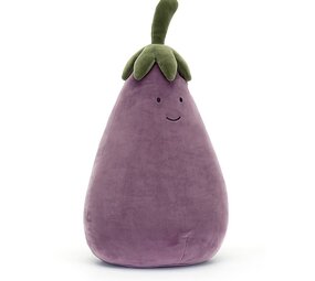Jellycat Knuffel Vivacious Vegetable Aubergine Large Jellycat Knuffel Vivacious Vegetable Aubergine Large