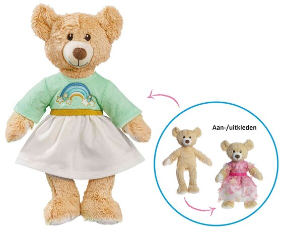Heless Knuffel Teddybeer Rainbow 32cm
