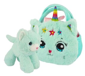 BB Klostermann Knuffel Kat met Handtasje