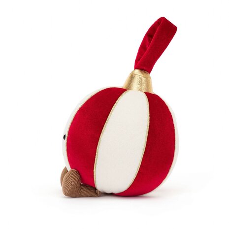 Jellycat Knuffel Kerstbal Amuseable Bauble