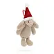 Jellycat Knuffel Bashful Christmas Bunny Decoration