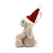 Jellycat Knuffel Bashful Christmas Bunny Decoration